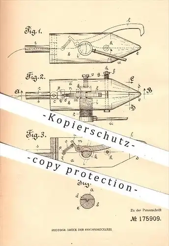 original Patent - G. Herrmann , Aachen , 1905 , Sprechwerkzeug für Grammophon , Grammophone , Plattenspieler , Grammofon