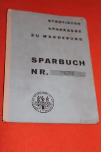 altes Sparbuch , Magdeburg 1927-44 , Lotte Fehse , Sparkasse , Bank , Post , Stadthagen !!!