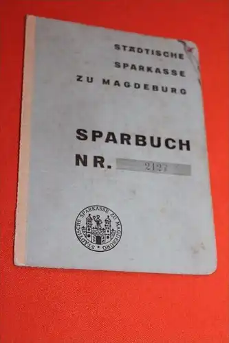 altes Sparbuch , Magdeburg 1933-44 , Lotte Fehse , Sparkasse , Bank , Post , Stadthagen !!!