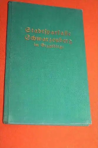 altes Sparbuch , Schwarzenberg im Erzbgebirge , 1938-45 , Ursula Streitberg , Sparkasse , Bank , Post !!!