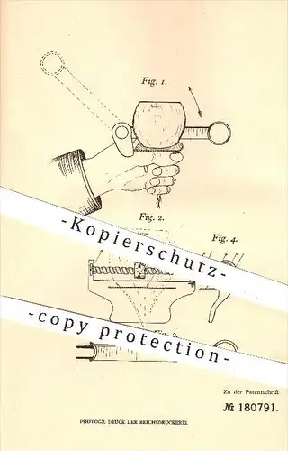 original Patent - C. J. Seyfried , Fasangarten , Perlach , München 1905 , Rettigschneider , Rettich , Schneiden , Messer