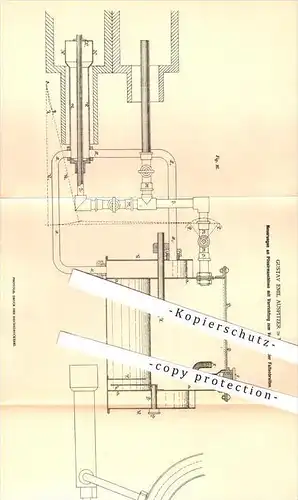 original Patent - Gustav E. Auspitzer , Wien , 1878 , Verstellen d. Faltenbreite an Plissiermaschinen , Stoffe , Plissee