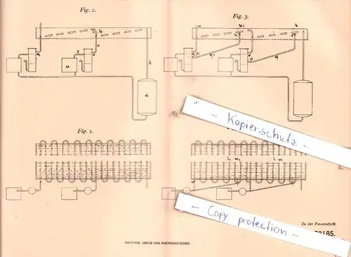 Original Patent - H. Kirchner in Sprottau / Szprotawa , 1904 , Wiedergewinnung von Lösungsmitteln !!!