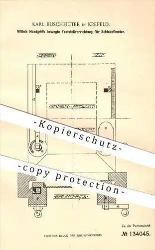 original Patent - Carl Teich , Bischofswerda , 1902 , Fensterwirbel , Fenster , Wirbel , Griff , Türgriff , Fensterbau !