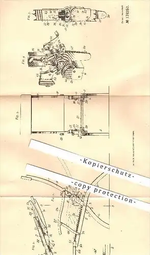 original Patent - Anna Kipp in New York , 1905 , Sperrvorrichtung für Klappstühle , Stuhl , Stühle , Möbel !!!