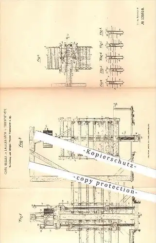 original Patent - Carl Keller in Laggenbeck bei Ibbenbüren , 1900 , Ablegen frischer Tonwaren , Keramik , Töpfer , Ton
