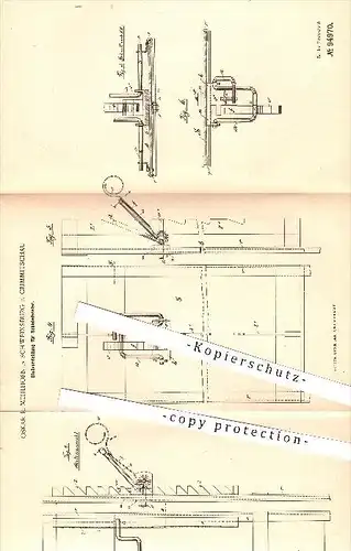 original Patent - Oskar R. Mehlhorn , Schweinsburg b. Crimmitschau , 1897, Stellvorrichtung für Schiebefenster , Fenster