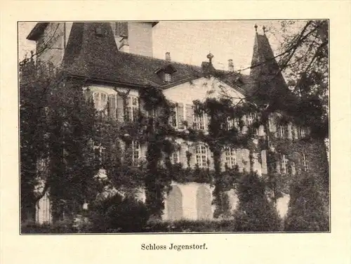 original Zeitungsausschnitt - 1947 - Schloss Jegenstorf !!!