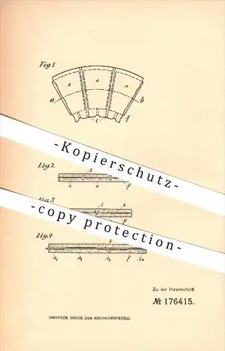original Patent - Dr. Ing Heinrich Wommelsdorf in Charlottenburg , 1905 , Kondensatormaschine , Berlin !!!