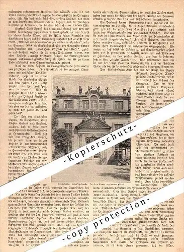 original Zeitungsbericht - 1905 - In und um Herrenhausen b. Hannover !!!