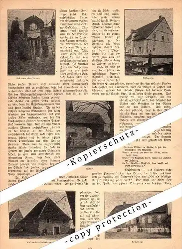 original Zeitungsbericht - 1905 - Burg Kakesbeck b. Lüdinghausen !!!