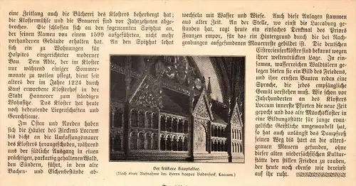 original Zeitungsbericht - 1905 - Kloster Loccum ,  Rehburg-Loccum !!!