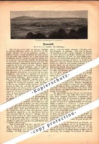 original Zeitungsbericht - 1905 - Dransfeld in Niedersachsen !!!