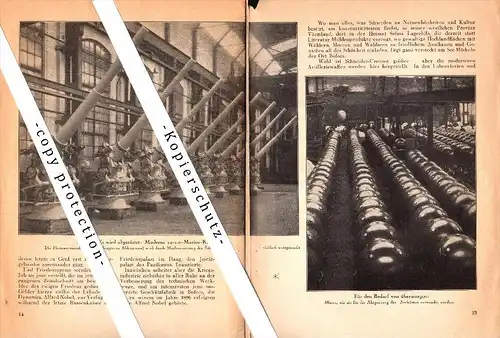 sehr seltenes Heft , VEREINIGTE STAATEN VON EUROPA 1927 , VSE , Waffenfabrik Bofors , EU , Kanonen  !!!