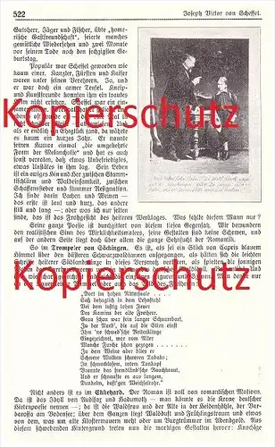original Zeitungsbericht - 1911 -  Bad Säckingen , Joseph Victor von Scheffel  !!