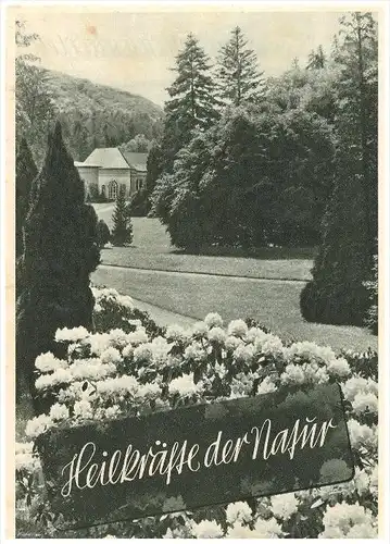 original Prospekt / Werbung - 1941 - Heilkräfte der Natur , Bad Wildungen , Heilwasser , Kur , Staatsbad , 4 seitig !!!