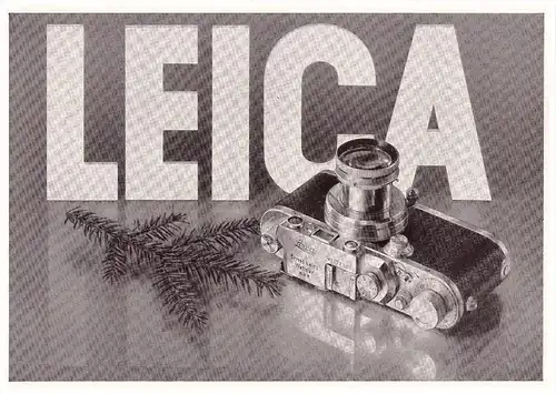 original Werbung - 1941 - LEICA Camera von Ernst Leitz in Wetzlar !!!