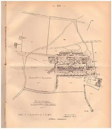 original Prospekt - Wilhelmsheim b. Oppenweiler - 1900 - Backnang , Kur , Heilanstalt , Arzt , Krankenhaus , Heilanstalt