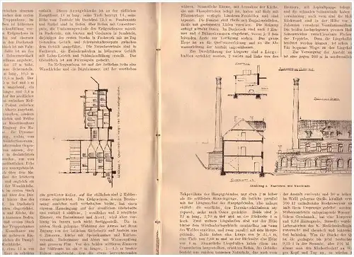 original Prospekt - Wilhelmsheim b. Oppenweiler - 1900 - Backnang , Kur , Heilanstalt , Arzt , Krankenhaus , Heilanstalt