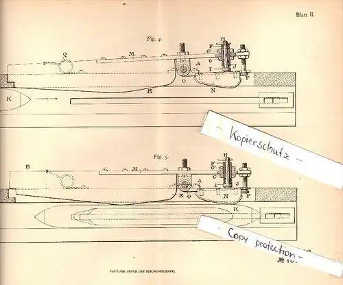 Original Patent - Jean Laforet à Etoile , 1905 , Dispositif de tissage !!!