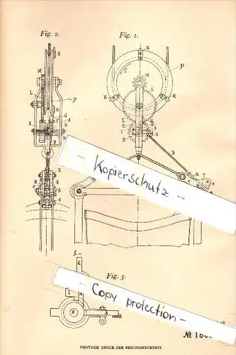 Original Patent - Louis Marlier in Roucourt , Belgien , 1905 , Fördergefäß mit Umkippvorrichtung , Péruwelz !!!