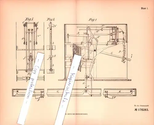 Original Patent - A. Michel und C. Schember in Atzgersdorf b. Wien , 1904 , Schnellwaage , Neigungswaage !!