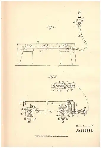 Original Patent -  Charles Mourey dans Coubert , 1906 , Dispositif de sécurité pour four à gaz , chauffage !!!