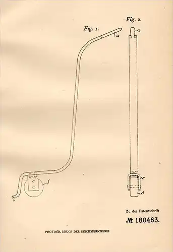 Original Patentschrift - A. Heise in Falkenberg b. Halle , 1906 , Hebel als Türheber , Fenster und Türenbau !!!