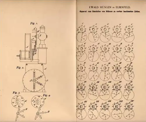 Original Patentschrift - E. Hüsgen in Elberfeld - Wuppertal , 1899 , Apparat für Straßenlaterne , Laterne , Lampen !!!
