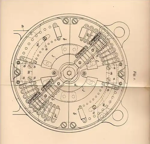 Original Patentschrift - D. Adamson und J. Duckitt in Hyde , England , 1905 , elektrischer Anlasser - Widerstand !!!