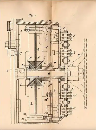 Original Patentschrift - D. Adamson und J. Duckitt in Hyde , England , 1905 , elektrischer Anlasser - Widerstand !!!