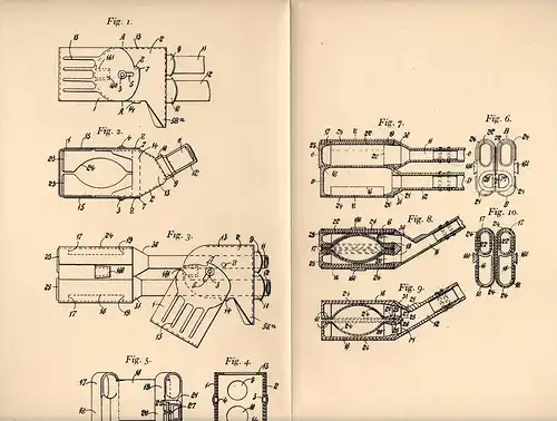 Original Patentschrift - G. Hutchinson in Seatoun b. Wellington , 1905 , Zitzenpresse f. Melkmaschine , Melker , Milch !