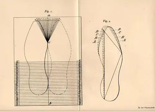 Original Patentschrift - C.F. Fölsch in Wernigerode a.H.,1903,Abmessung von Leisten und Schuhen , Schuster , Schuhmacher