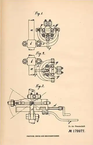 Original Patentschrift - Westfalia AG in Gelsenkirchen , 1904 , Bohrmaschine zum Schrämen !!!