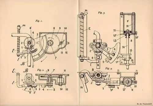 Original Patentschrift - J. Schilhan in Nagykanizsa / Großkirchen , Ungarn , 1905 , Steuerung für Dampfventile  !!!