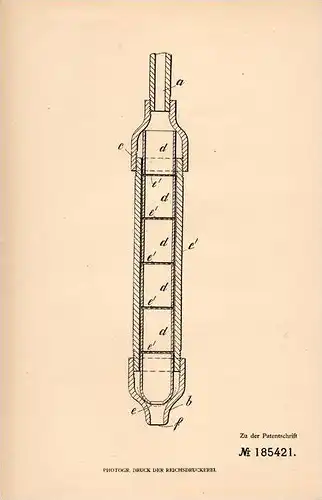 Original Patentschrift - W. Smethurst in Dolgelly b. Gwynedd , 1906 , Brenner für brennbare Gase !!!