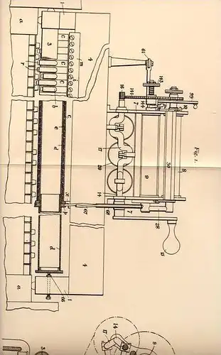 Original Patentschrift - John Arthur Armstrong in Gilnockie , England , 1906 , mechanischer Apparatt für Klavier , Piano