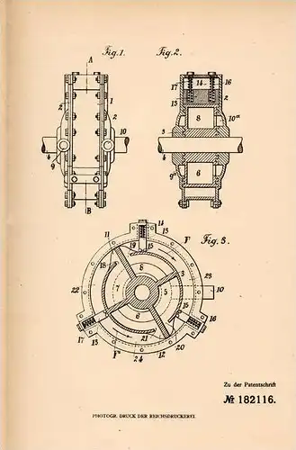 Original Patentschrift - C. Lecaime in Ambarés , 1904 , Steuerung für Kraftmaschine , Moteur !!!