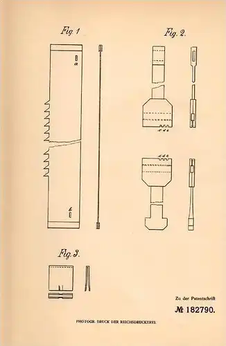 Original Patentschrift - P. Brüggemann in Kotzenau i. Schl. , 1906 , Feststeller für Gattersägeblätter , Sägewerk !!!