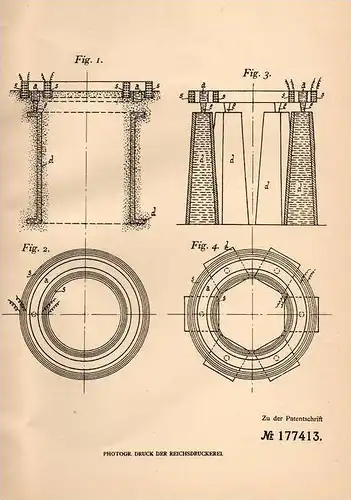 Original Patentschrift - Leo Hemmer in Aplerbeck b. Dortmund , 1900, Vermeidung von Schwamm- und Lunkerbildung bei Guß !