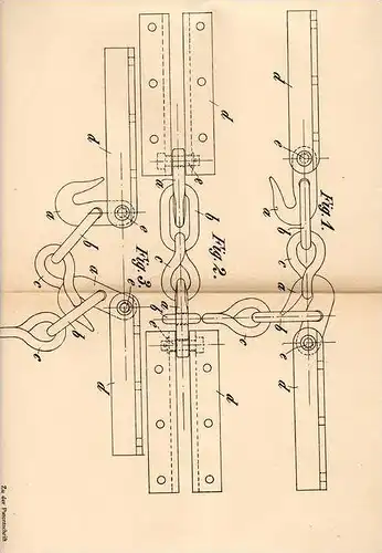 Original Patentschrift - L. Glaser in Grube Reden b. Schiffweiler ,1904, Kupplung für Förderwagen , Bergbau , Bergwerk !