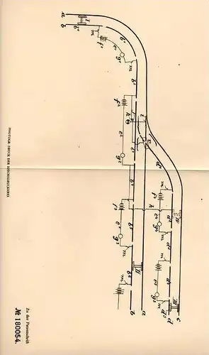Original Patentschrift - J. Fischer in Pozsony , Ungarn , 1905 , Signaleinrichtung für Eisenbahn , Bratislava !!!