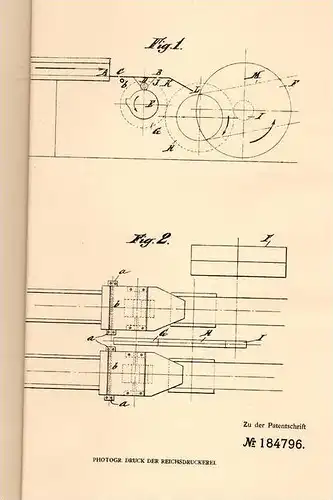 Original Patentschrift - Charbonnage de Sacré Madame in Dampremy b. Charleroi , Apparat für Brikett aus Kohle !!!