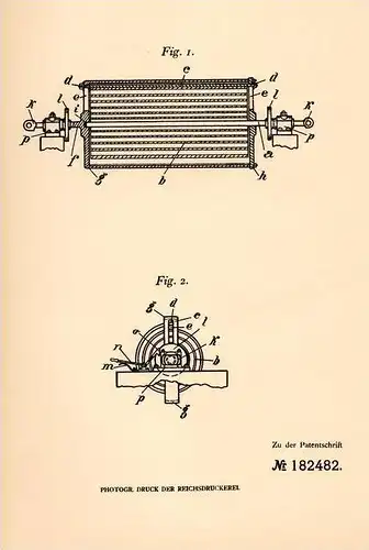 Original Patentschrift - F. Mieczkowski in Sliwno b. Buk , Posen , 1906 , Federnde Kupplung für Göpel !!!