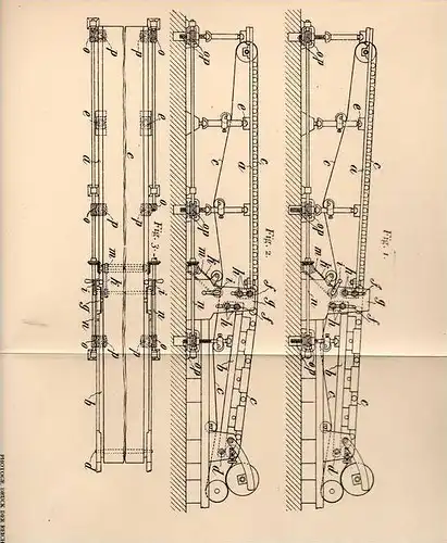 Original Patentschrift - R. Martin in Antonsthal b. Schwarzenberg i.S., 1906 , Langsiebpapiermaschine !!!