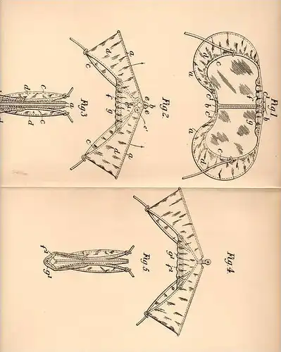 Original Patentschrift - Schutzbrille für Autofahrer , 1904 , J. Aitchison in London , Brille für Automobile !!!