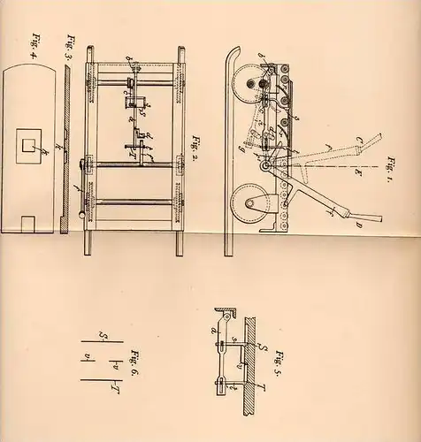 Original Patentschrift - J. Marzola in Feistritz und Laibach , 1905 , Ziegel - Abschneider , Strangfalzziegel !!!