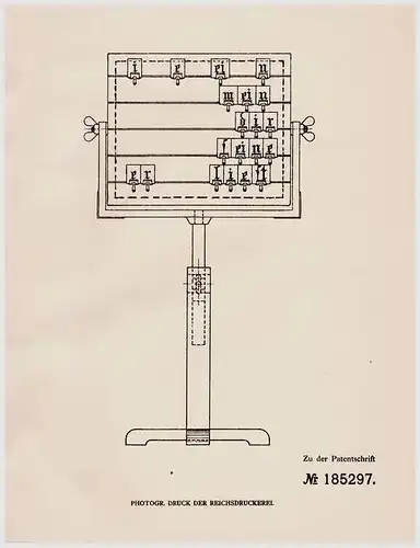 Original Patentschrift - P. Meyrowski in Oliva , Westpr., 1906, Leselehrmaschine , Lesen , Unterricht , Schule , Deutsch