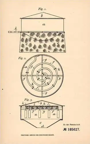 Original Patentschrift - H. Irwin in Tikokino , Australia , 1906 , Alarmvorrichtung mit Explosion !!!