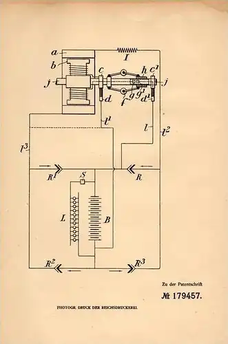 Original Patentschrift - H. Leitner in Maybury und R. Lucas in Lynton , 1905 , Beleuchtung für Zug , Eisenbahn !!!